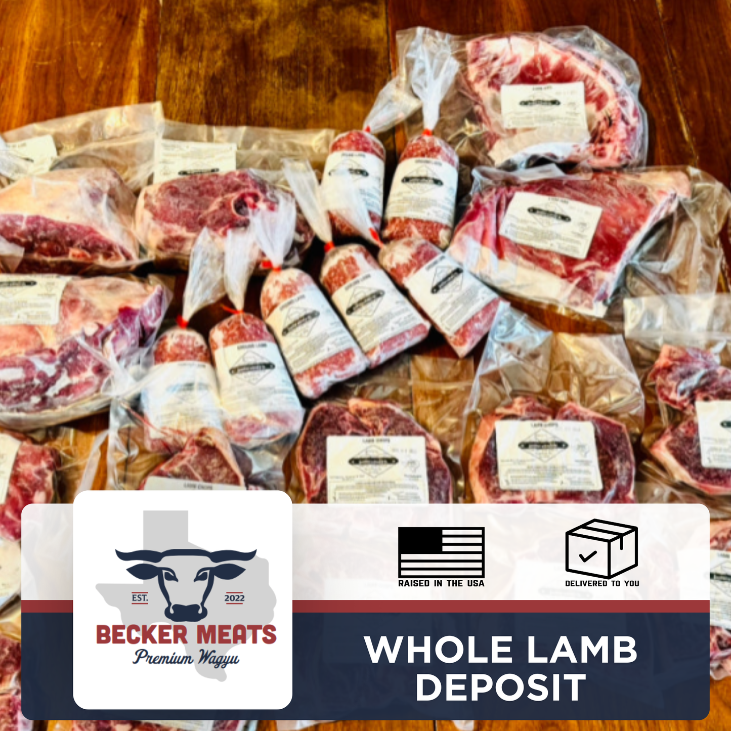 whole lamb deposit