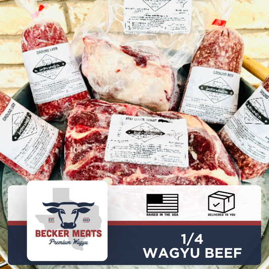 1/4  Wagyu  Beef 90lbs