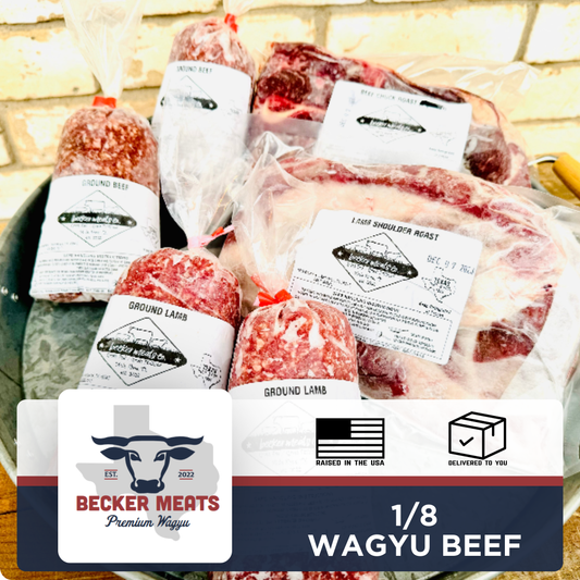 1/8th  Wagyu  Beef 45lbs
