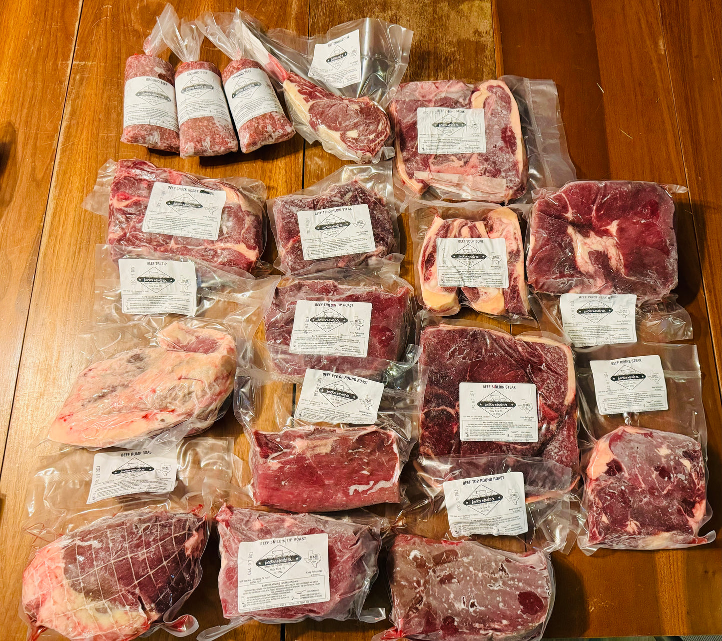 1/4 Grass-Finished American Akaushi Beef 90 lbs-DEPOSIT