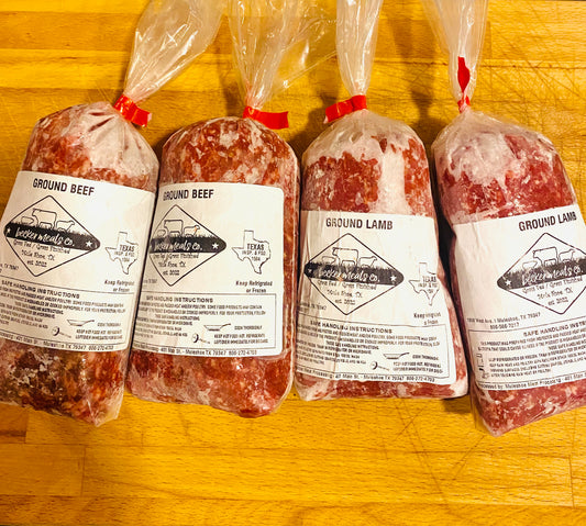 Ground Beef/Lamb Bundle